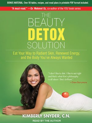 The Beauty Detox Solution - Audiobook